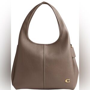 Coach Womens Polished Pebble Leather Lana Shoulder Bag